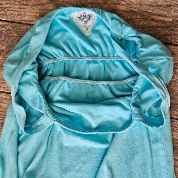 T2Love Blue Tank Top Maxi Dress Size 12 - Picture 5 of 13